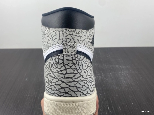 1st Kicks Shoes Air High DZ5485-052 White Jordan 1 Cement OG 0805